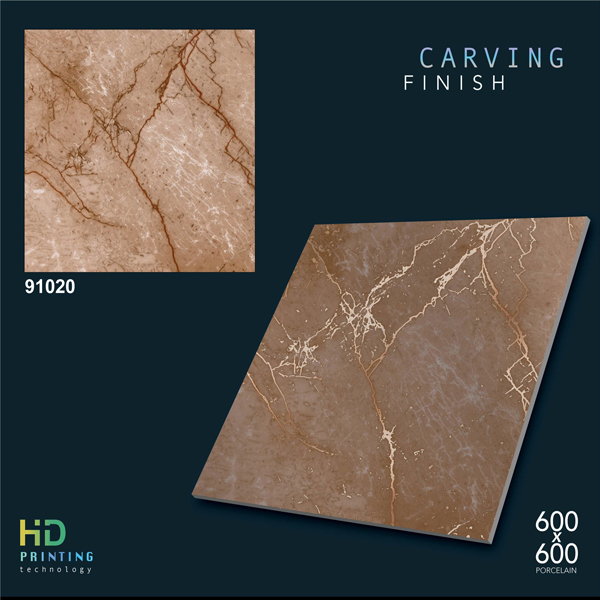 600x600MM carving floor tiles